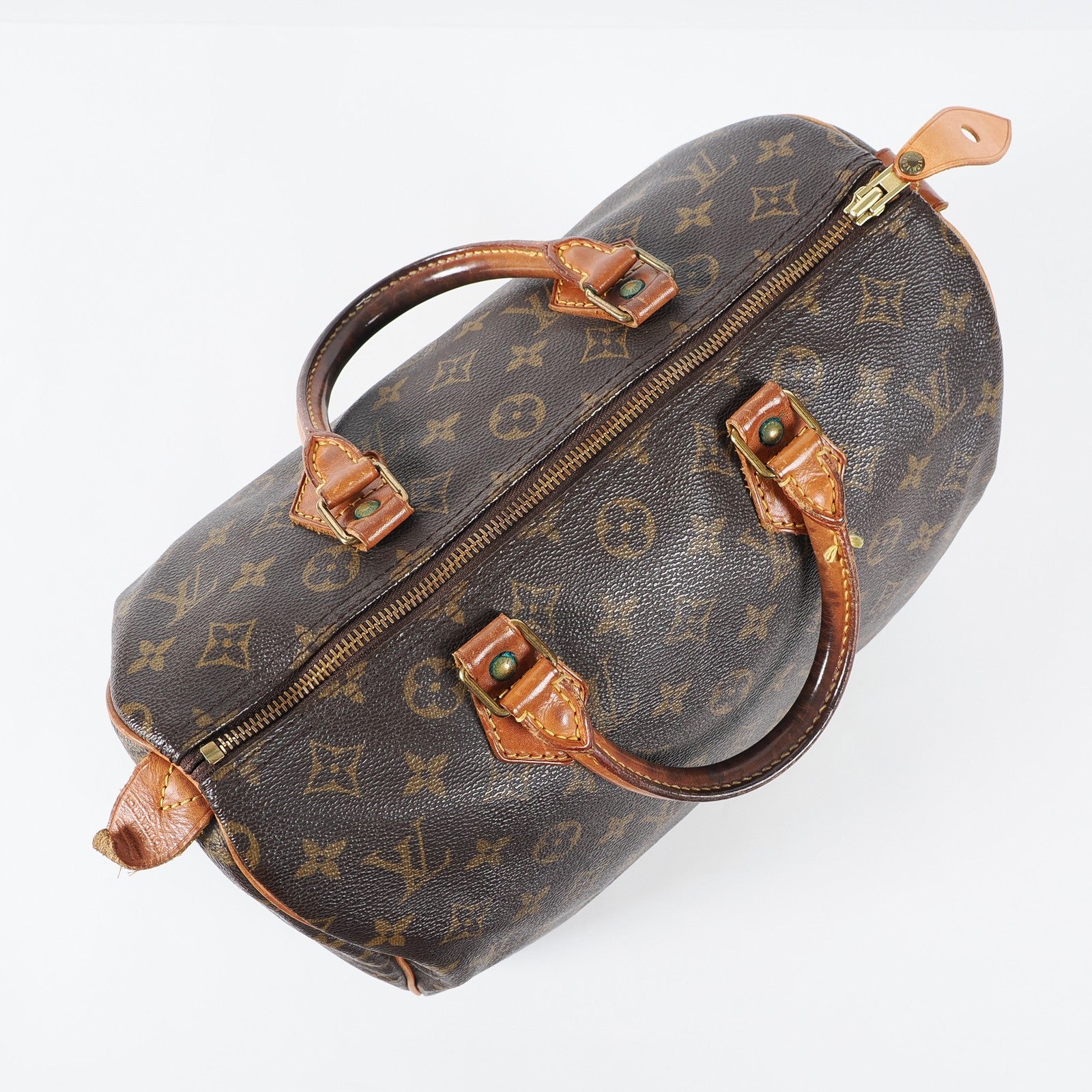 Authentic Louis Vuitton Monogram Speedy 30 M41526 Handbag vintage 03A255720027