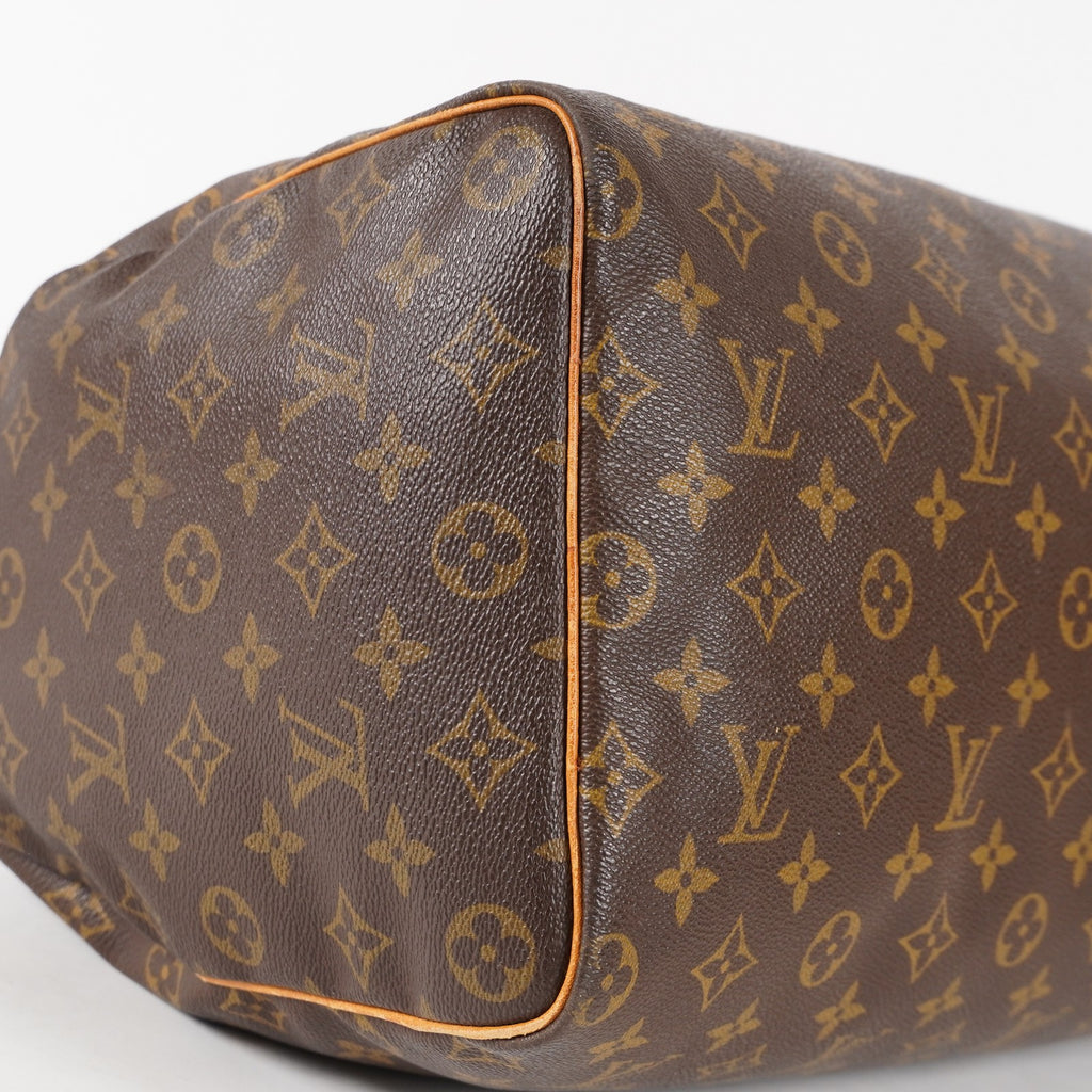 Authentic Louis Vuitton Monogram Speedy 40 Hand Boston Bag M41522 03E256050002