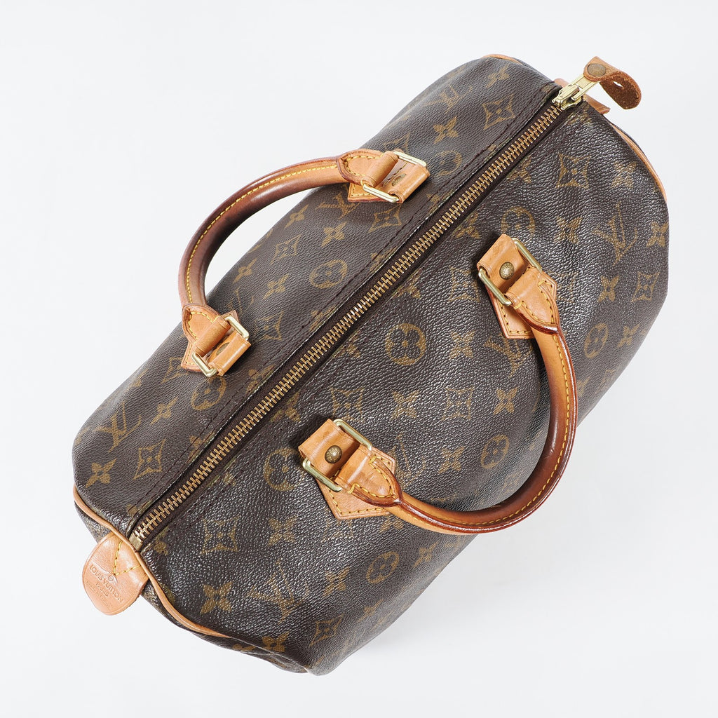 Authentic Louis Vuitton Monogram Speedy 30 M41526 Handbag vintage 03A306806827