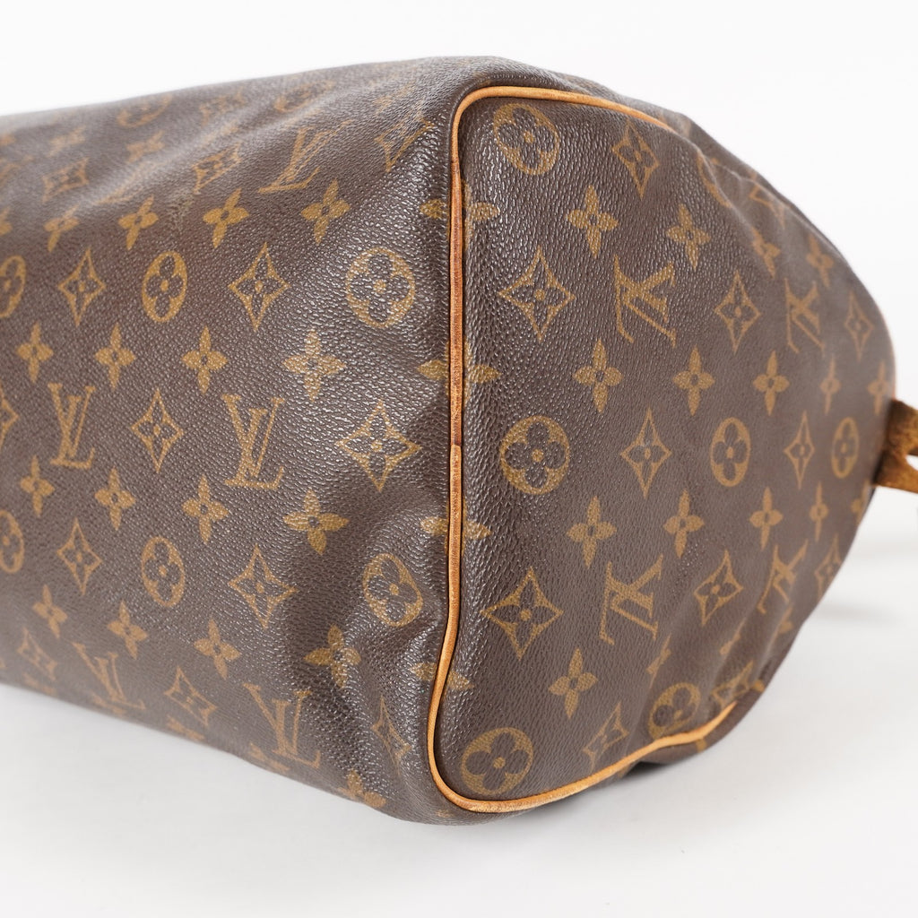 Authentic Louis Vuitton Monogram Speedy 35 M41524 Handbag used 05E075940029