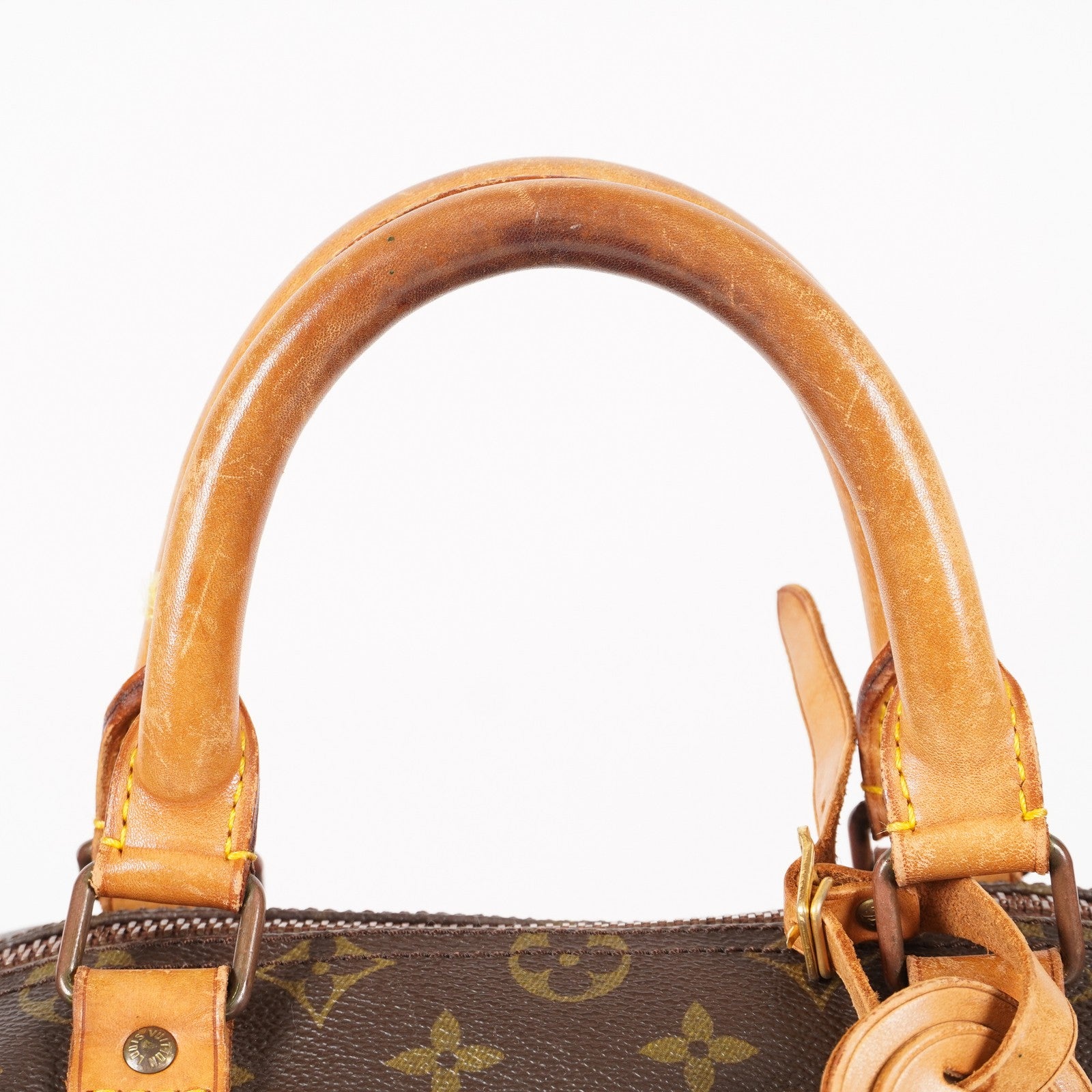 LOUIS VUITTON Keepall 50 Monogram Boston Bag Brown vintage M41426 06E593775204