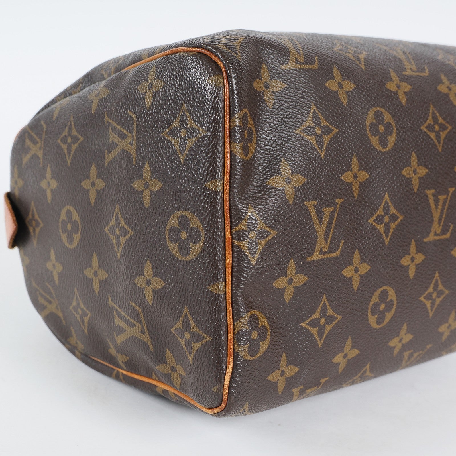 Authentic Louis Vuitton Monogram Speedy 25 M41528 Handbag vintage 04A306234807