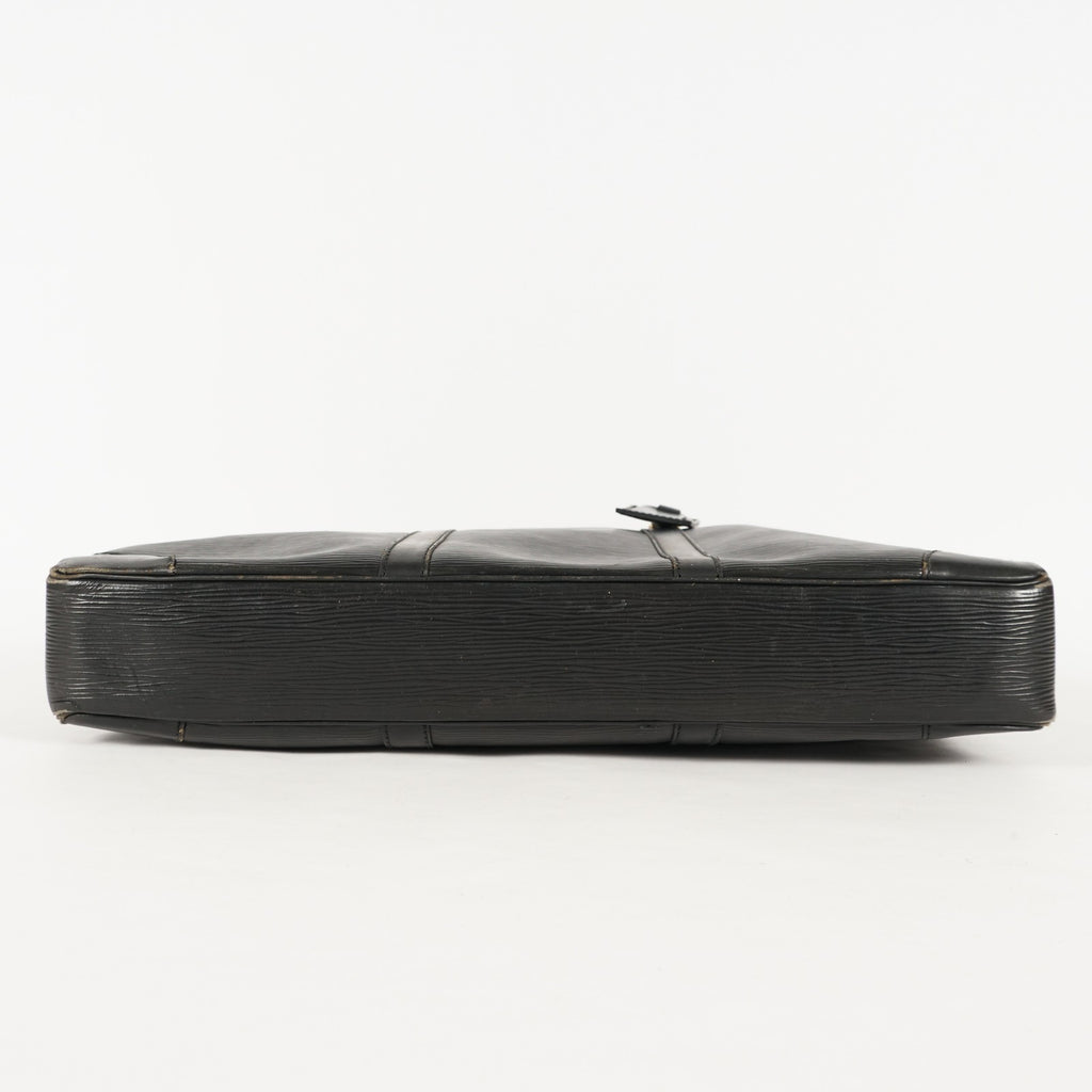 Louis Vuitton Porte Documan Voignage Business Bag Briefcase black XY58
