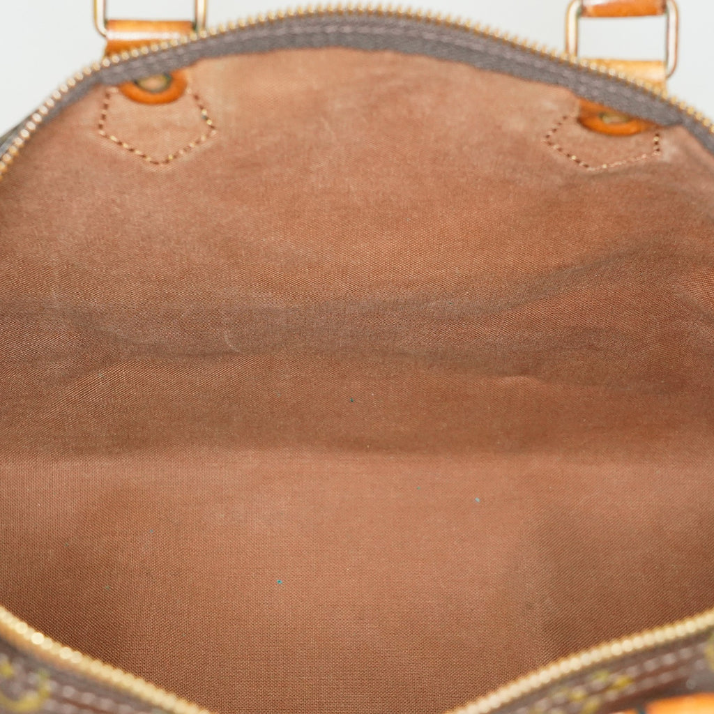 Authentic Louis Vuitton Monogram Speedy 35 M41524 Handbag 01E054950021