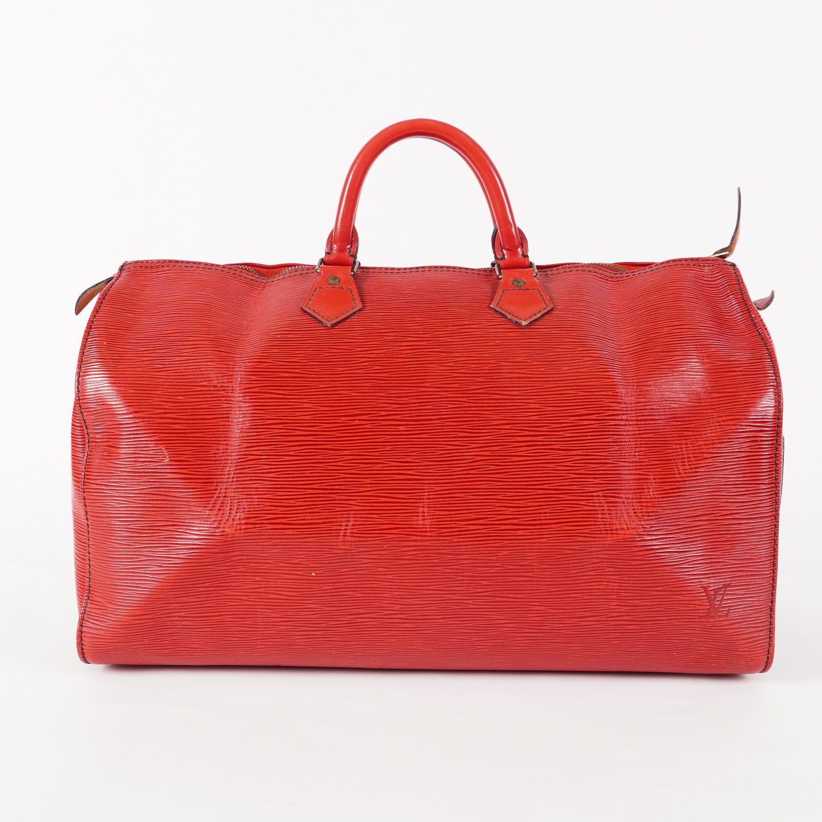 LOUIS VUITTON Epi Speedy 40 Boston Bag Handbag M42987 Women 02E024576025