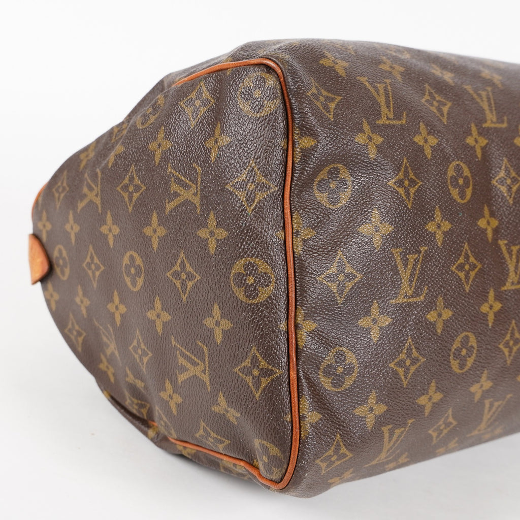 Authentic Louis Vuitton Monogram Speedy 35 M41524 vintage Handbag 05E095940013