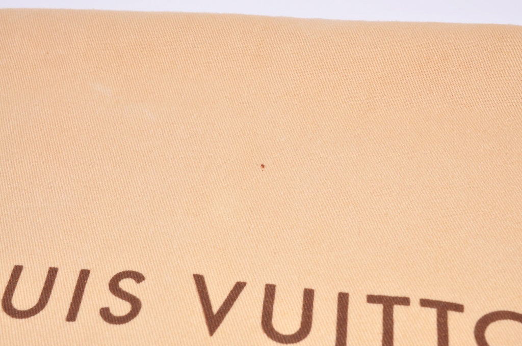 100% Authentic Louis Vuitton Large Dust Bag Beige Cotton Storage Cover 50×30