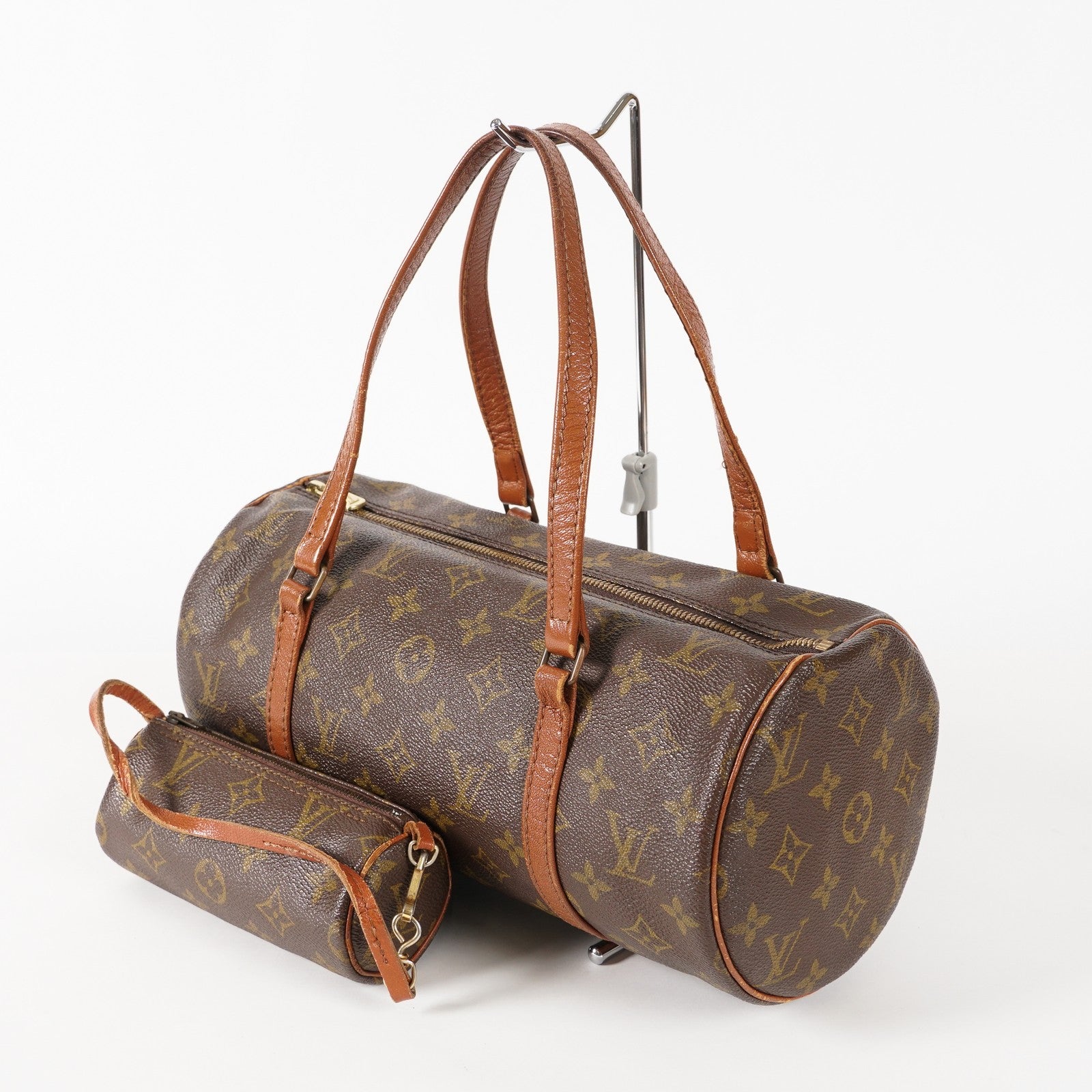Louis Vuitton LV Hand bag Monogram Papillon 30 M51385 vintage 01E145280027