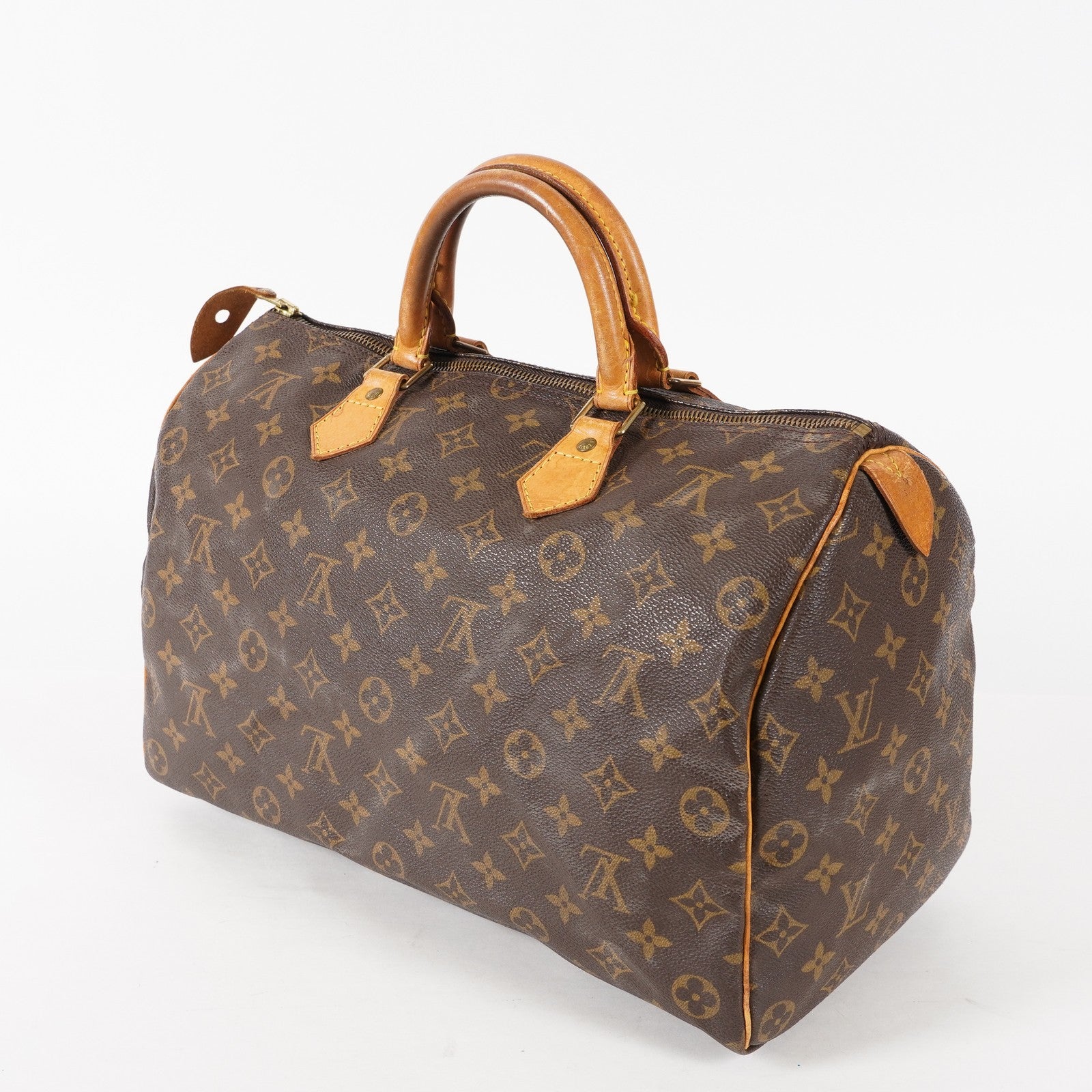 Authentic Louis Vuitton Monogram Speedy 35 M41524 Handbag 02A186463611