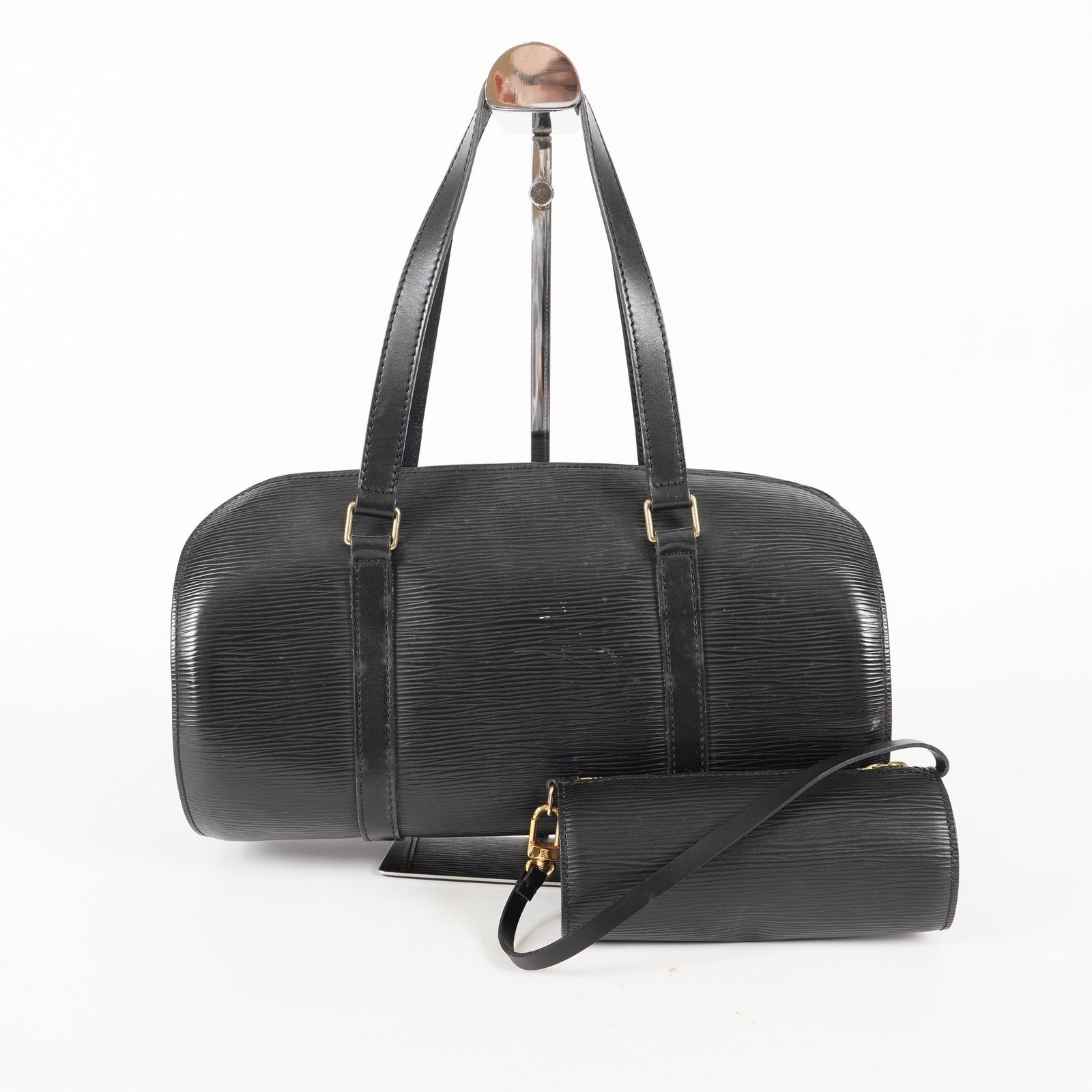 Louis Vuitton Epi Soufflot Shoulder Bag Toledo M52225 Authentic 05E225720029