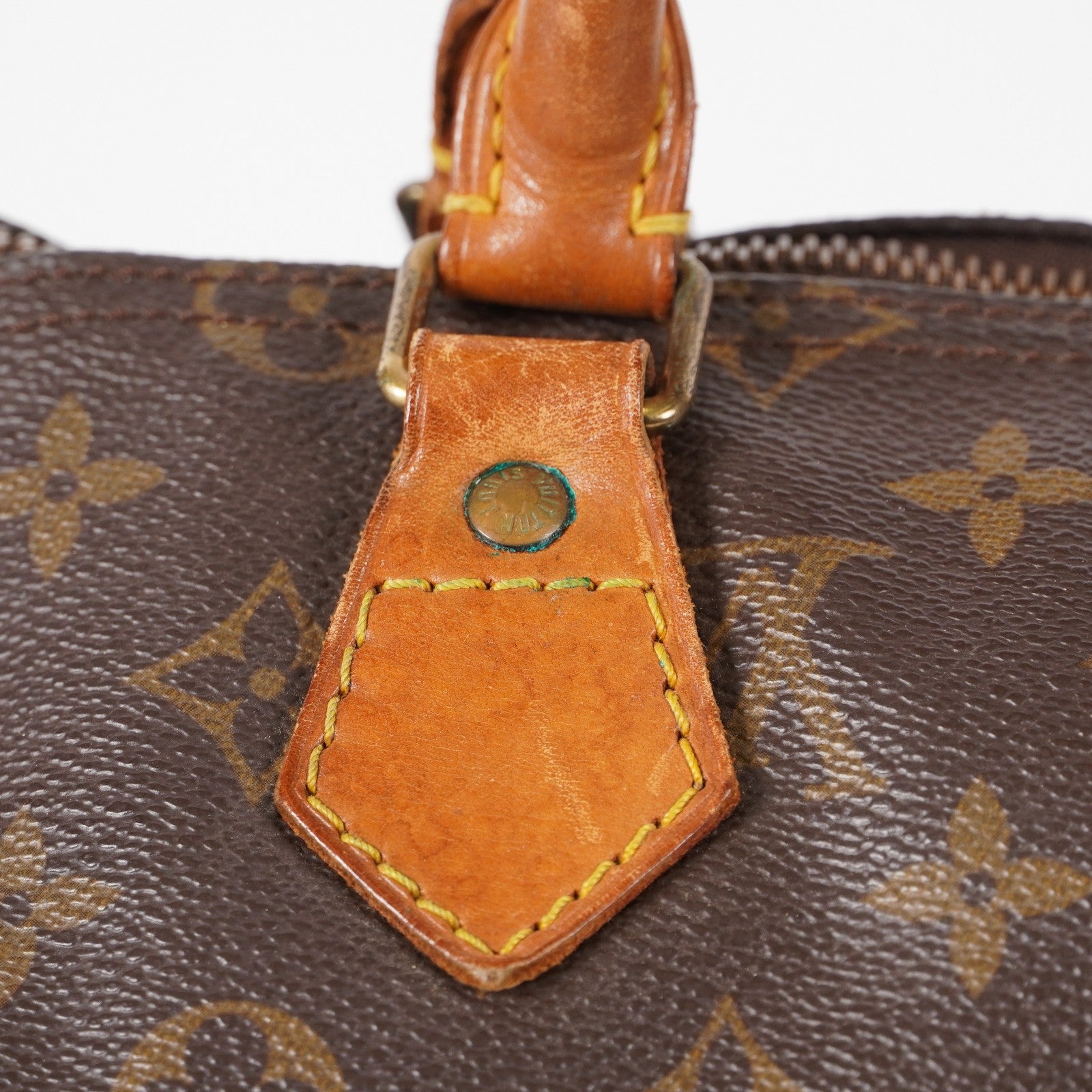 Authentic Louis Vuitton Monogram Speedy 35 M41524 Handbag VINTAGE 02E325777225