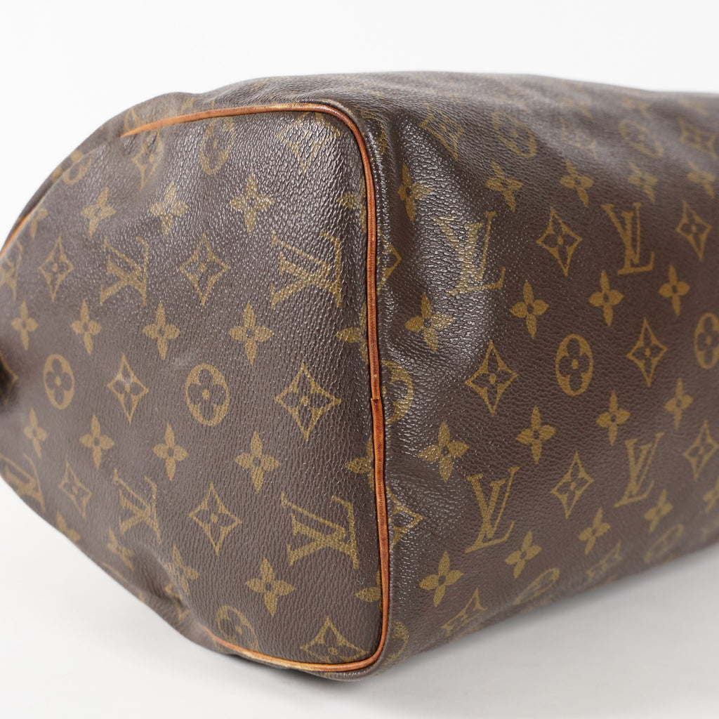 Authentic Louis Vuitton Monogram Speedy 30 M41526 Handbag vintage 01E155720027