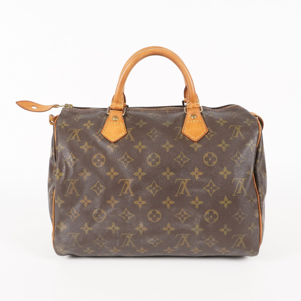 Authentic Louis Vuitton Monogram Speedy 30 Handbag M41526 vintage 06E536006003