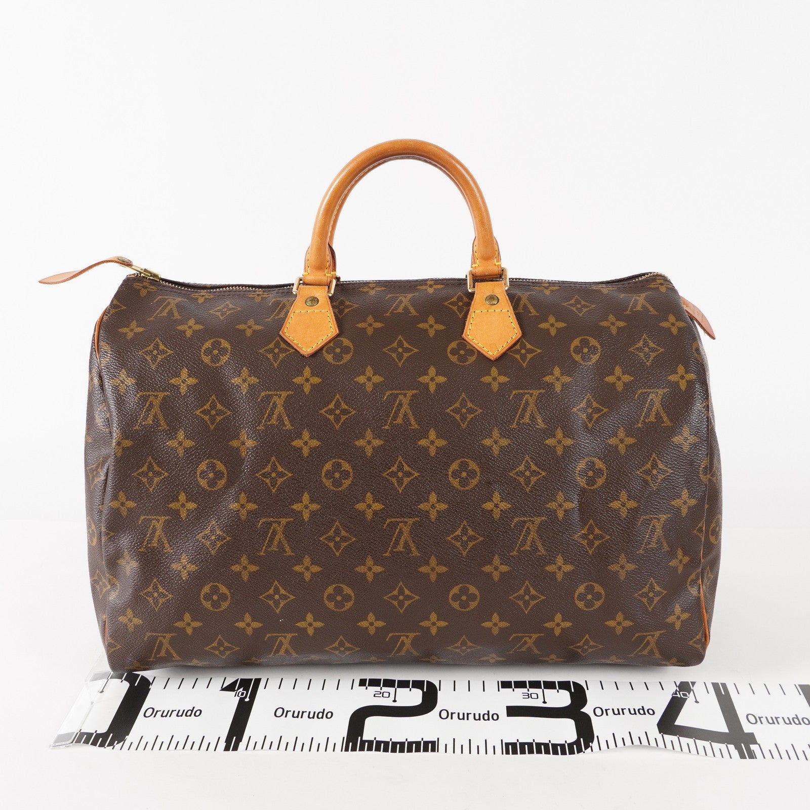 Authentic Louis Vuitton Monogram Speedy 40 Hand Boston Bag M41522 03E057370011