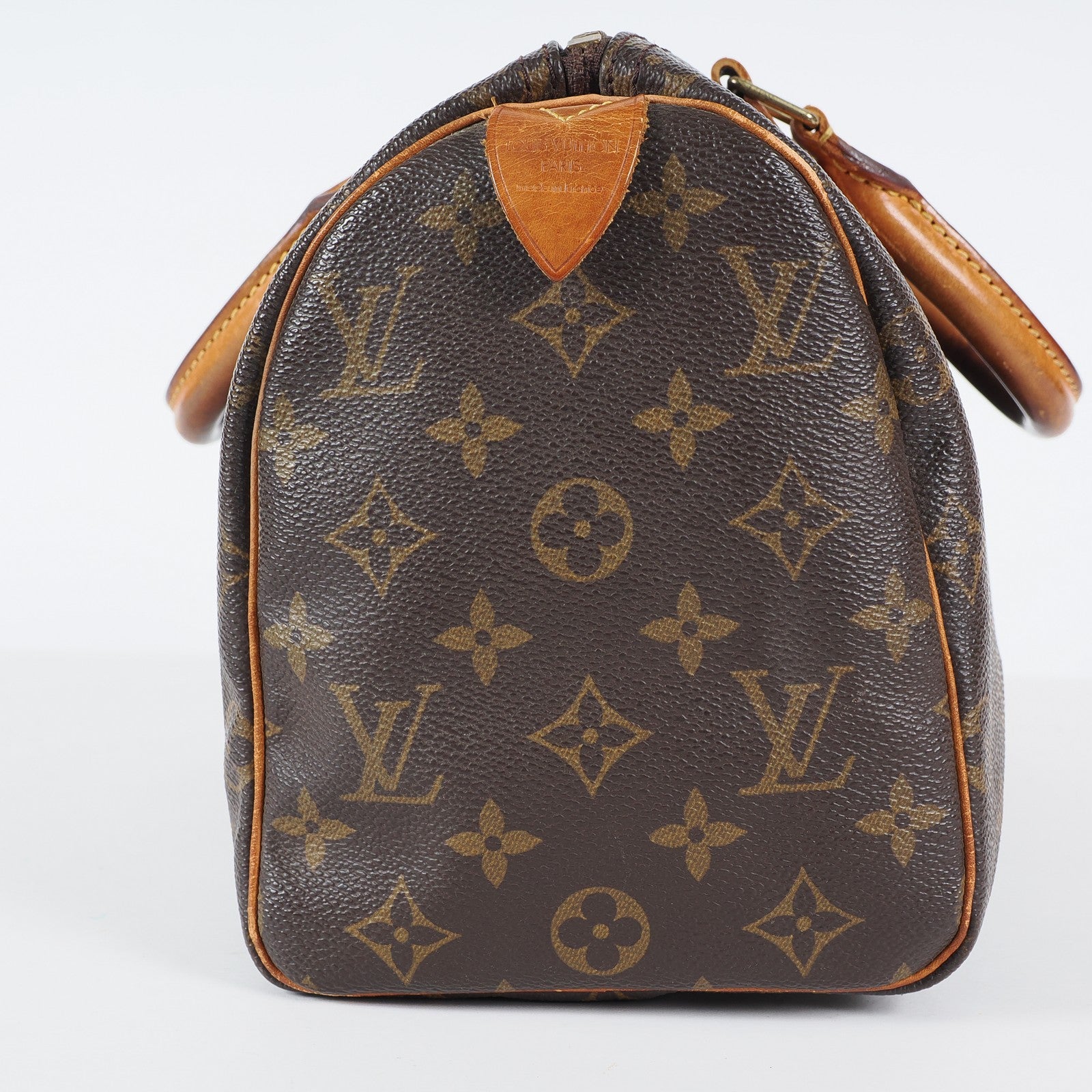 Authentic Louis Vuitton Monogram Speedy 25 M41528 Handbag vintage 04A306234807