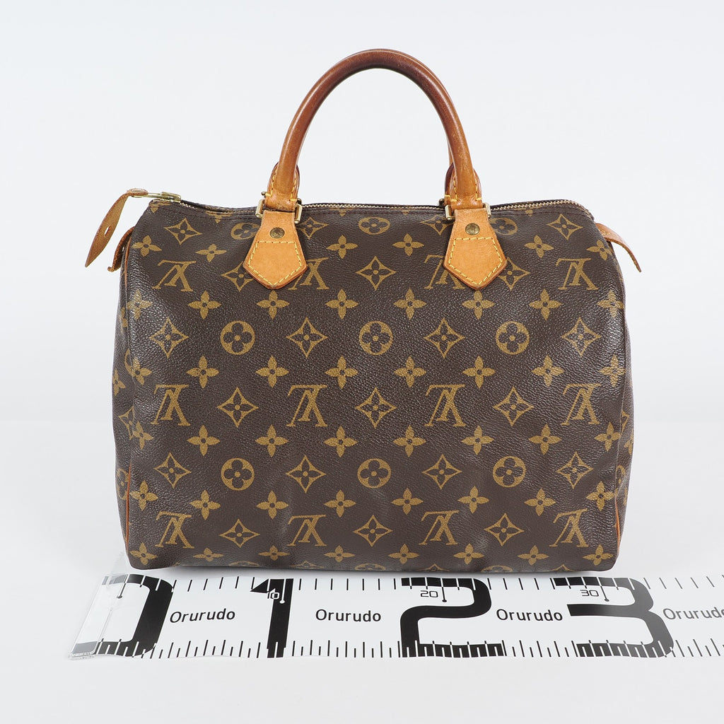 Authentic Louis Vuitton Monogram Speedy 30 M41526 Handbag vintage 04A177150007