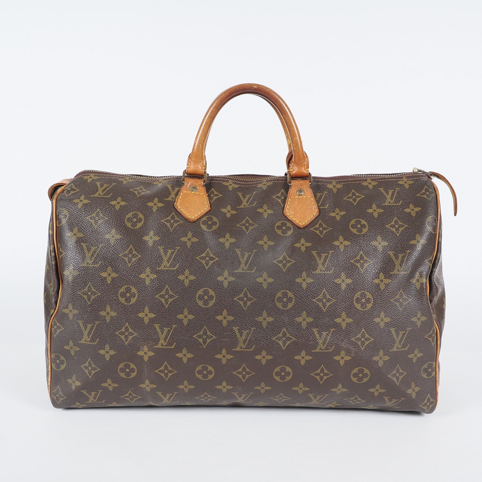 Authentic Louis Vuitton Monogram Speedy 40 Hand Boston Bag M41522 04A344576024