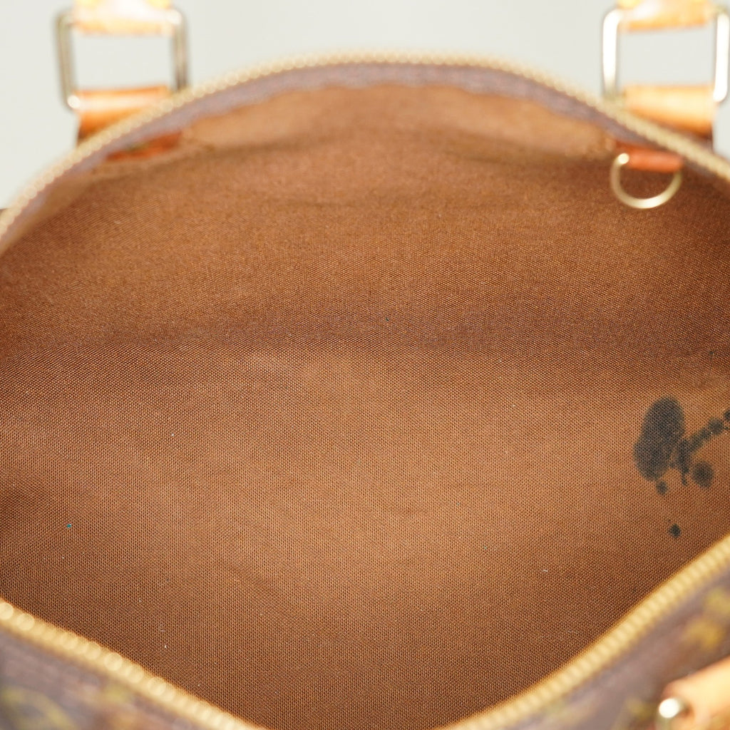 Authentic Louis Vuitton Monogram Speedy 30  Handbag M41526 vintage 05E076050013