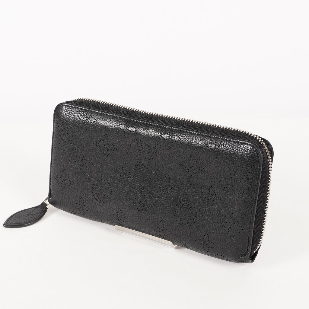 Louis Vuitton Monogram Mahina Zippy Zip-Around Wallet Noir M61867 03T093500009