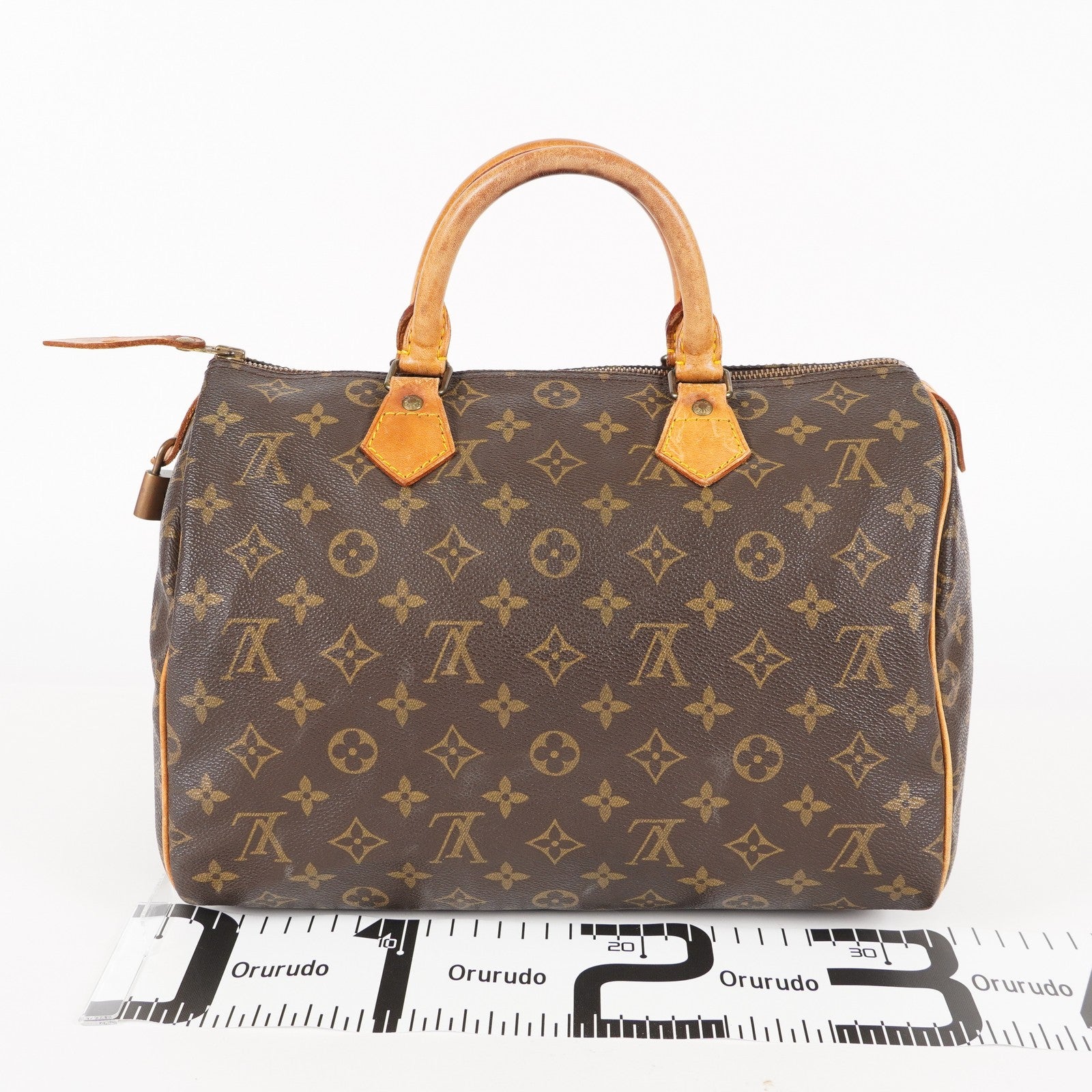 Authentic Louis Vuitton Monogram Speedy 30  Handbag M41526 vintage 05E295170029