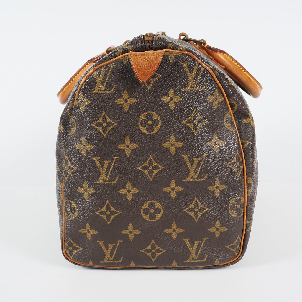 Authentic Louis Vuitton Monogram Speedy 30 M41526 Handbag vintage 04A196234807