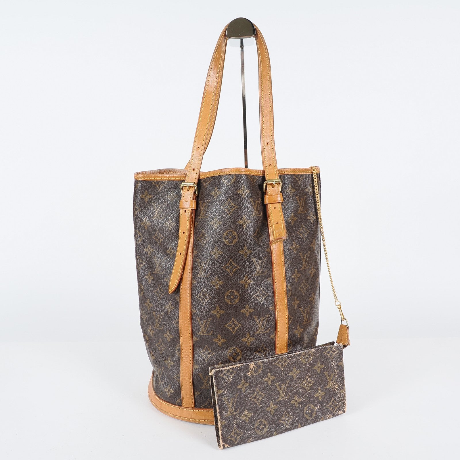 LOUIS VUITTON Monogram Bucket GM M42236 Shoulder Bag LV used 04A362516824