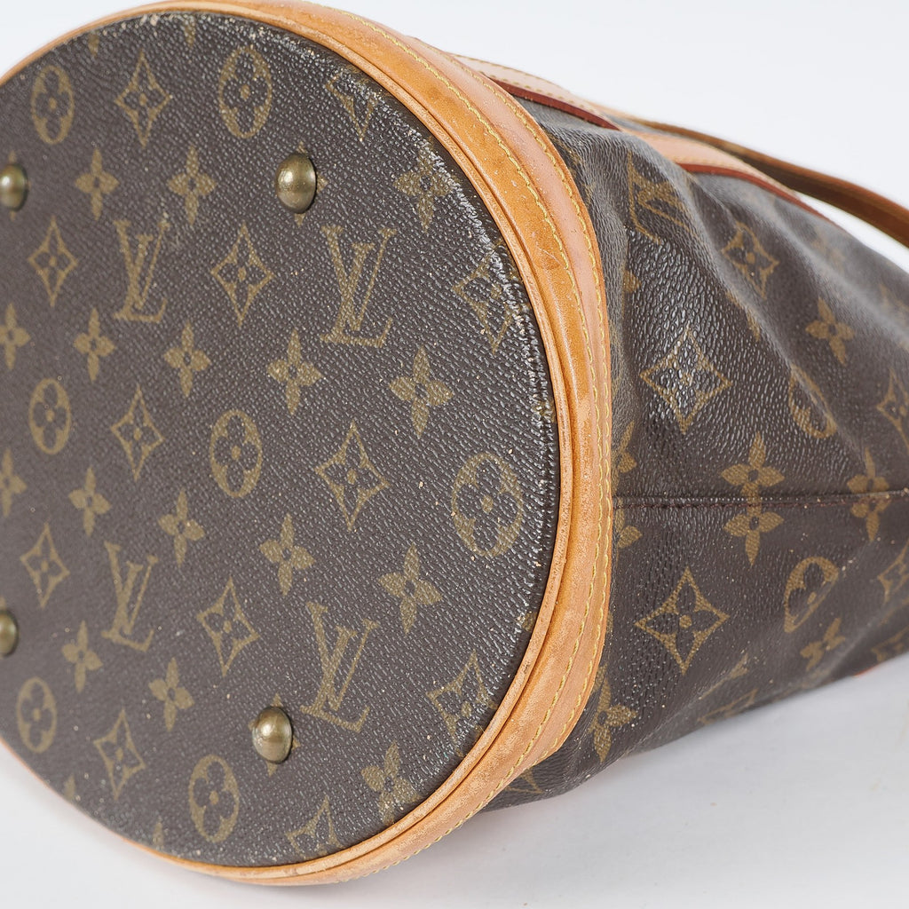 LOUIS VUITTON Monogram Bucket GM M42236 Shoulder Bag LV used 04A362516824
