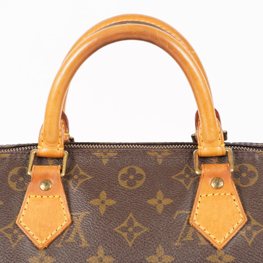 Authentic Louis Vuitton Monogram Speedy 30  Handbag M41526 vintage 05E236237029