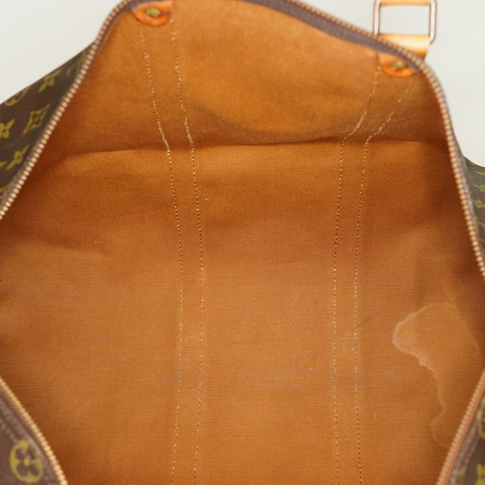 LOUIS VUITTON Keepall 50 Monogram Boston Bag Brown vintage M41426 06E593775204