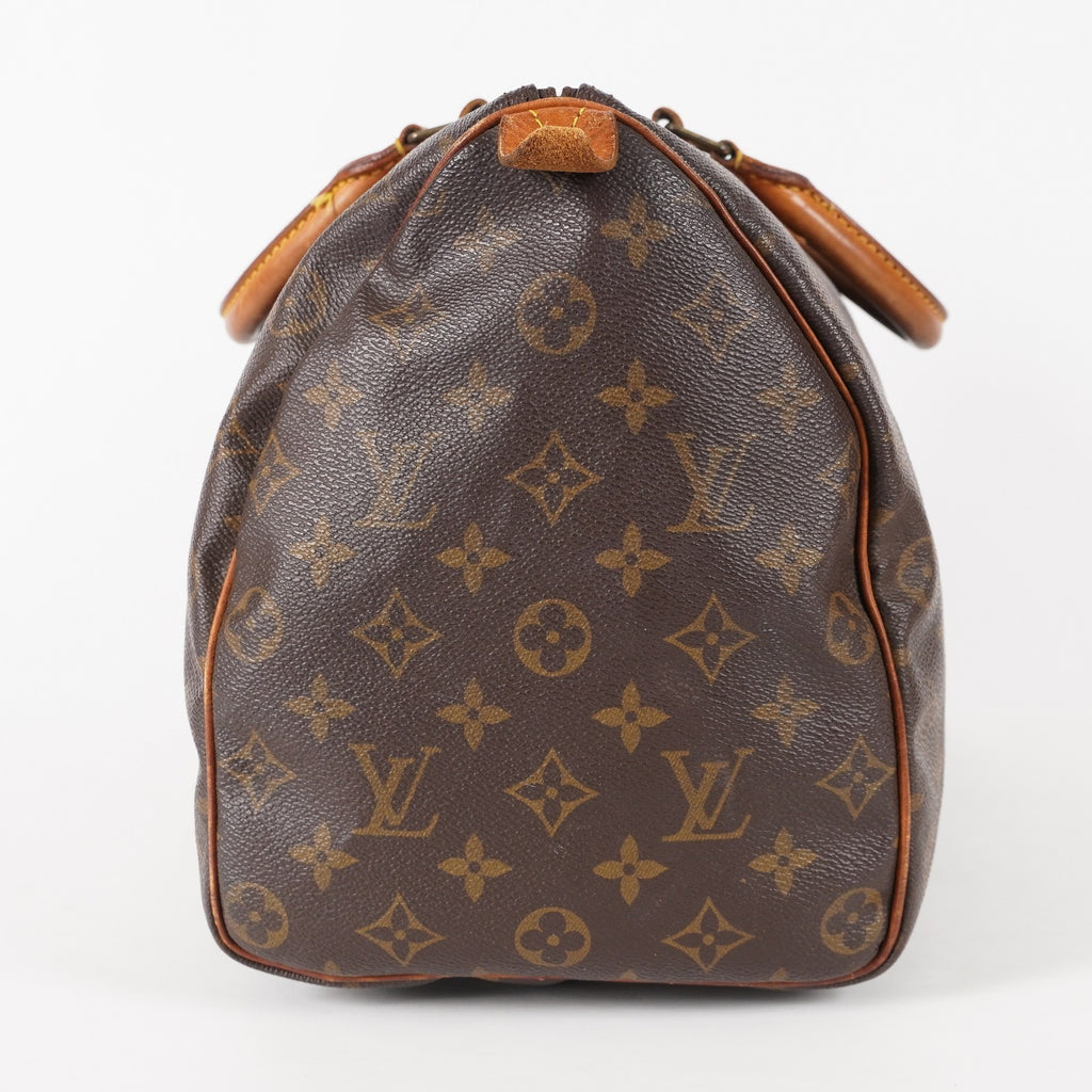 Authentic Louis Vuitton Monogram Speedy 35 M41524 Handbag VINTAGE 02E325777225