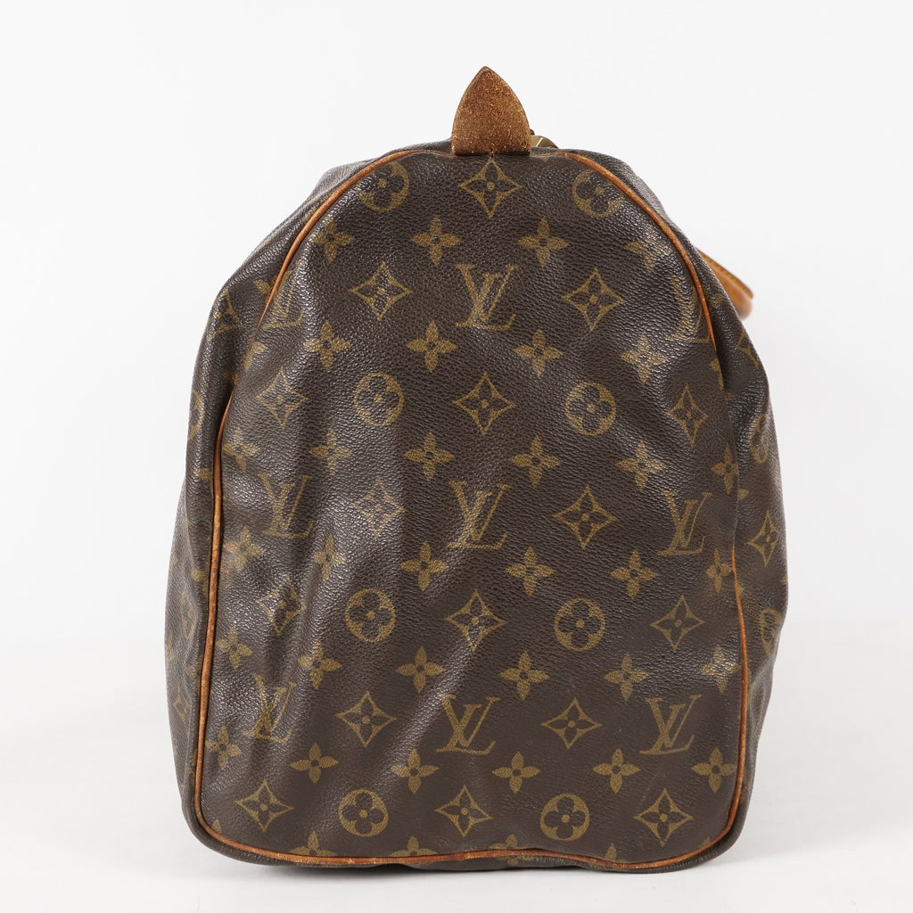 LOUIS VUITTON Keepall 50 M41426 Monogram Boston Bag Brown vintage 01E143520022