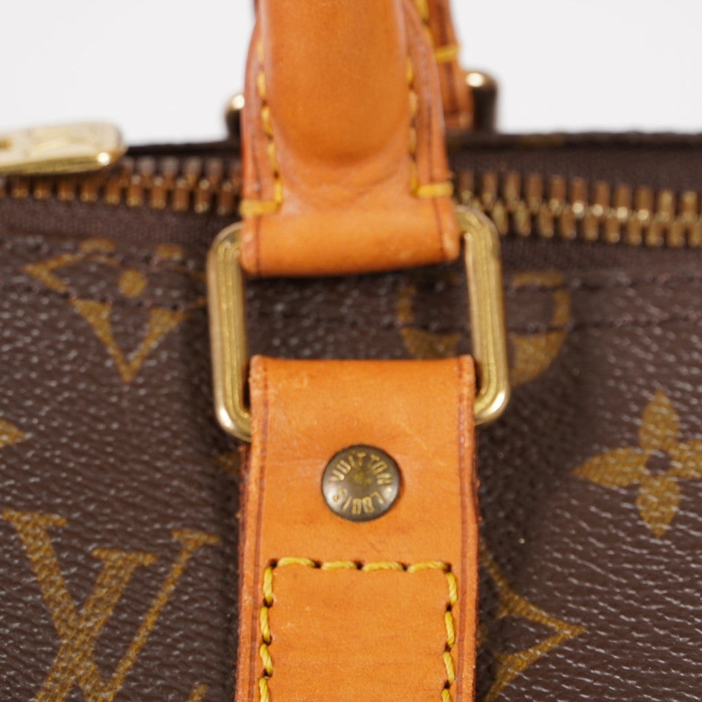 LOUIS VUITTON Keepall 50 M41426 Monogram Boston Bag Brown vintage 03E326820011