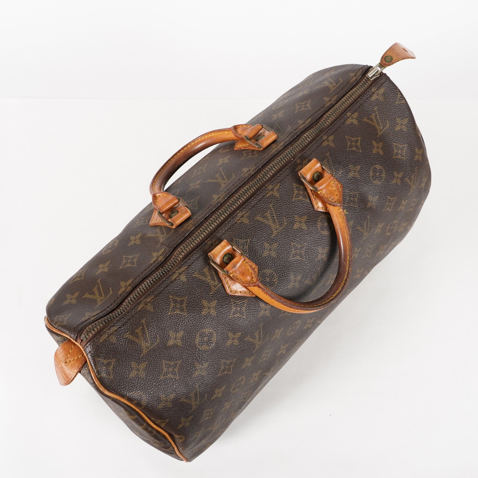 Authentic Louis Vuitton Monogram Speedy 40 Hand Boston Bag M41522 02E615720027