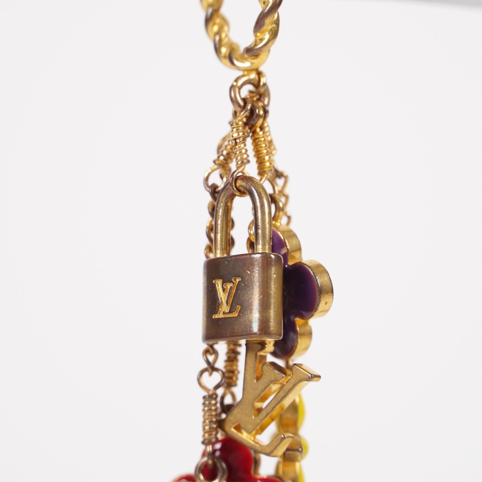 LOUIS VUITTON Pendant Sweet Monogram Necklace M65391 05E191760029