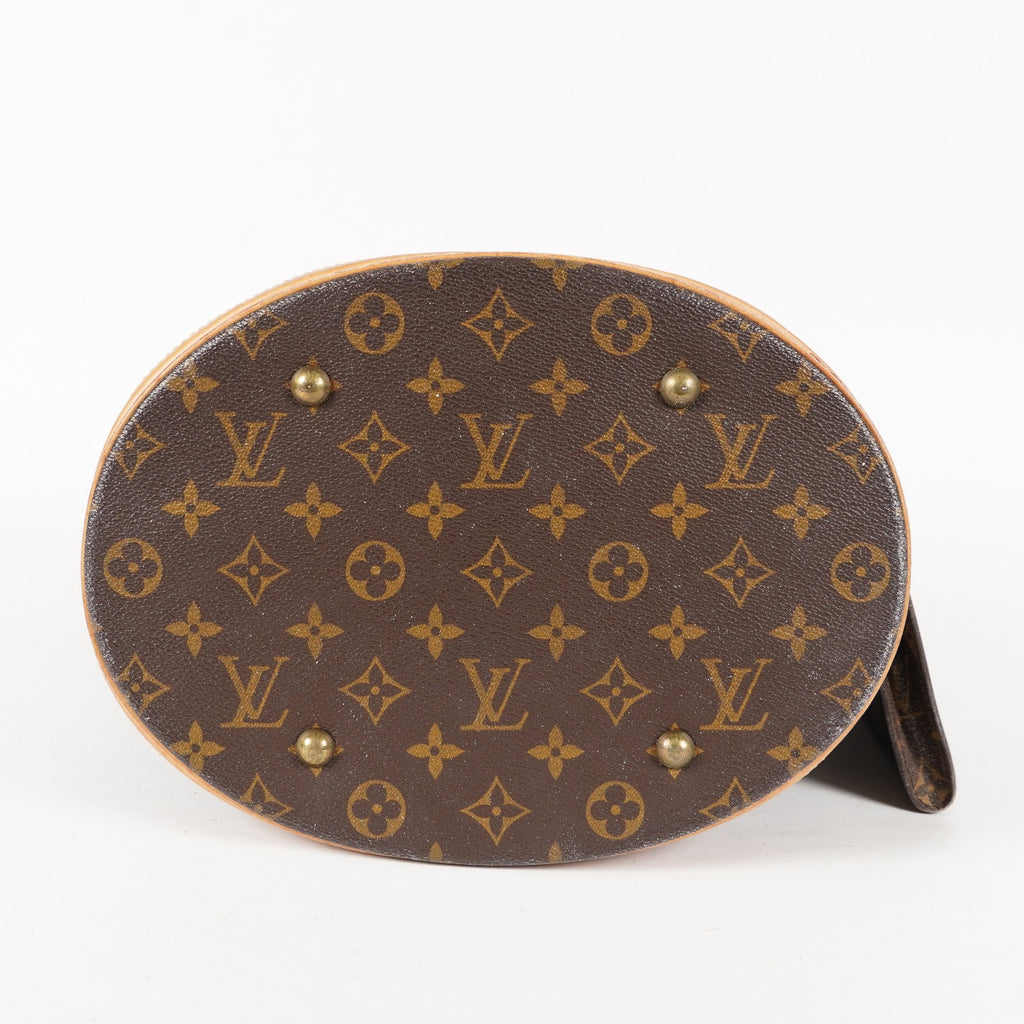 LOUIS VUITTON Monogram Bucket GM M42236 Shoulder Bag LV 05E143190013