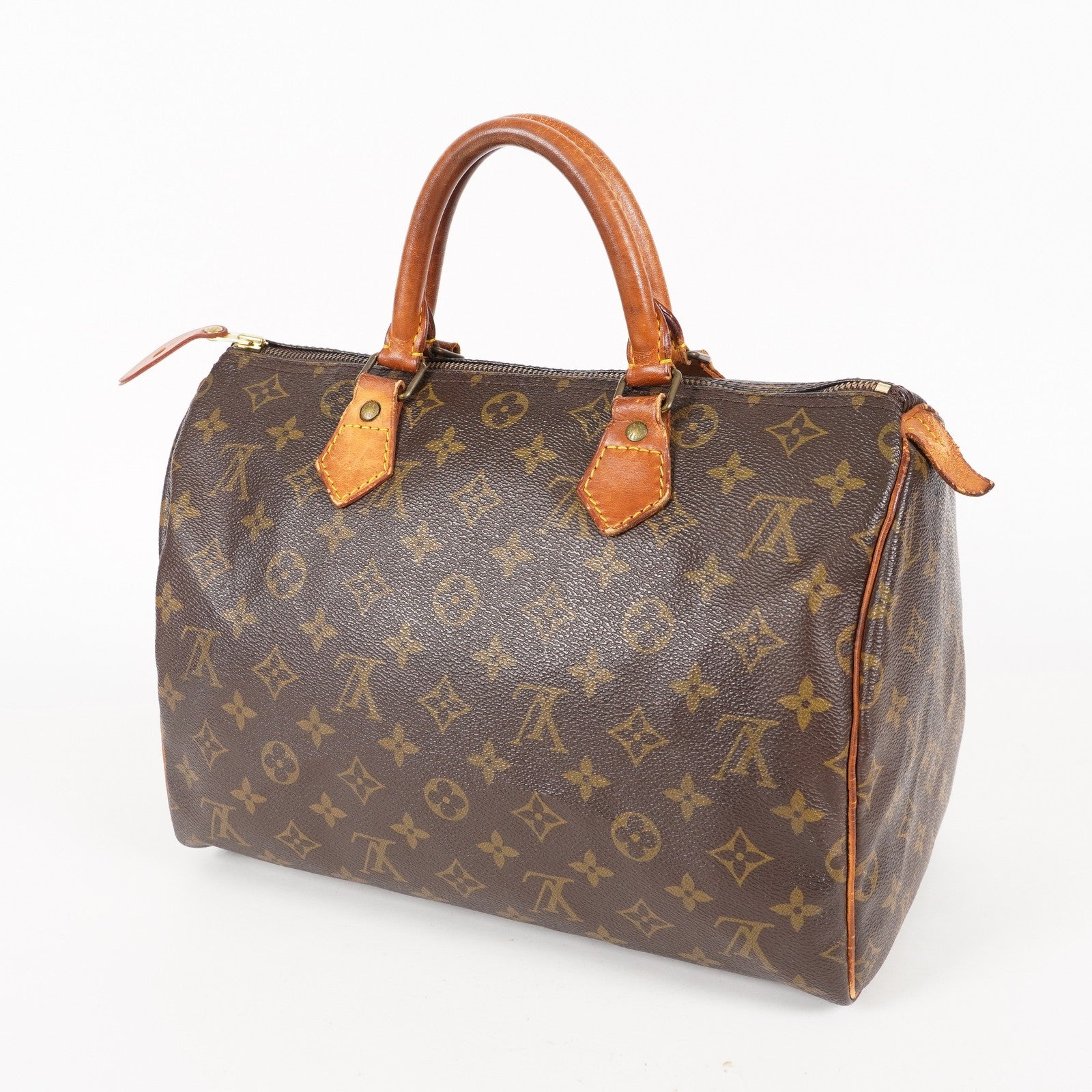 Authentic Louis Vuitton Monogram Speedy 30 Handbag M41526 vintage 06E395720002