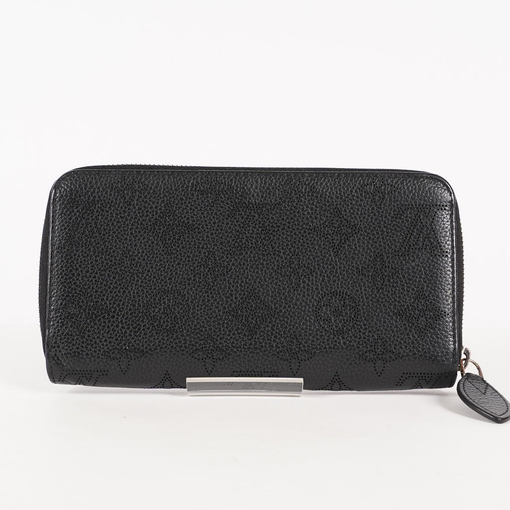 Louis Vuitton Monogram Mahina Zippy Zip-Around Wallet Noir M61867 03T022500009
