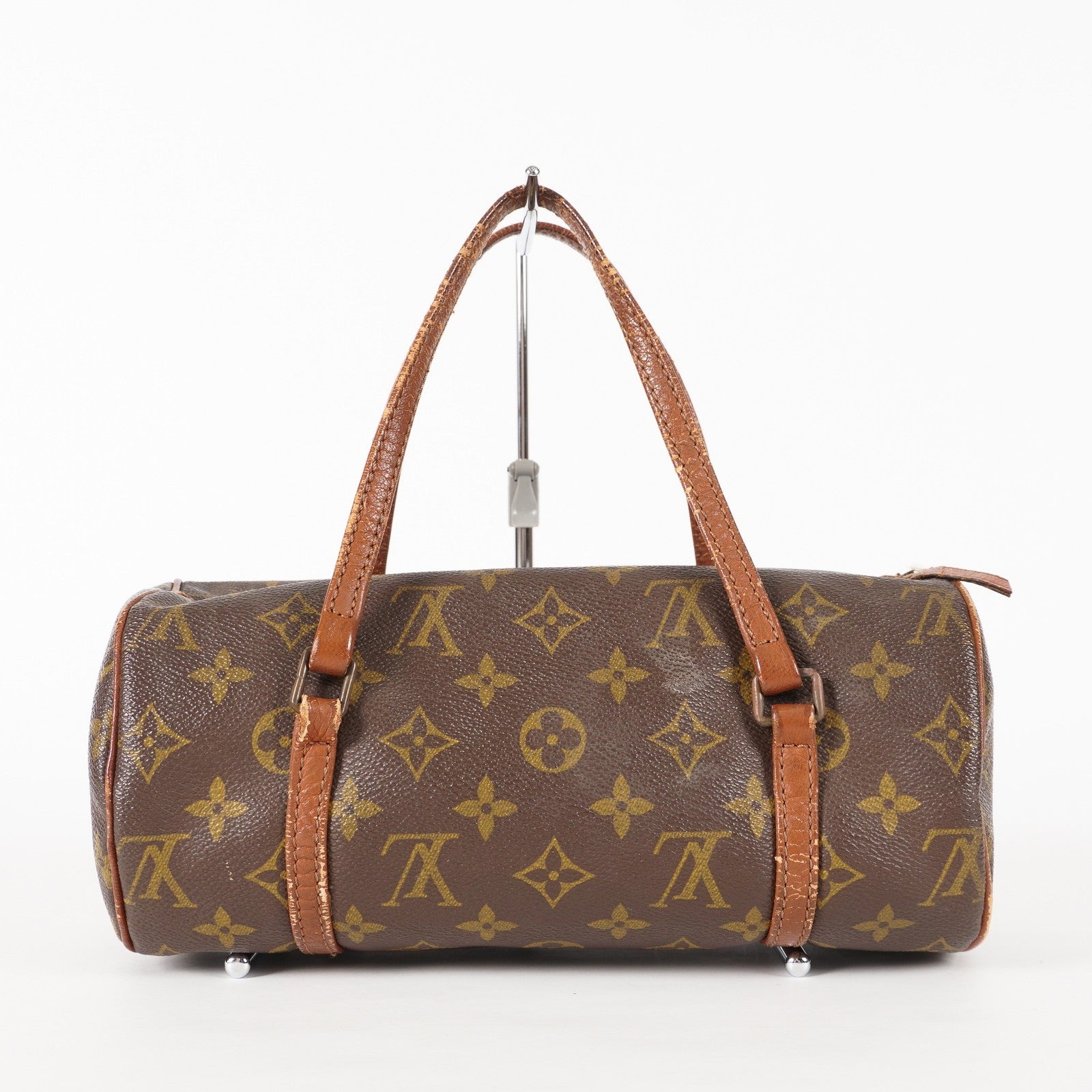 Auth Louis Vuitton Monogram Papillon 26 Hand Bag New Style M51386 12E332860027