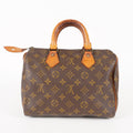 Authentic Louis Vuitton Monogram Speedy 25 Handbag vintage M41528 05E105280029