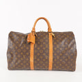 LOUIS VUITTON Keepall 50 M41426 Monogram Boston Bag Brown vintage 03T125800006