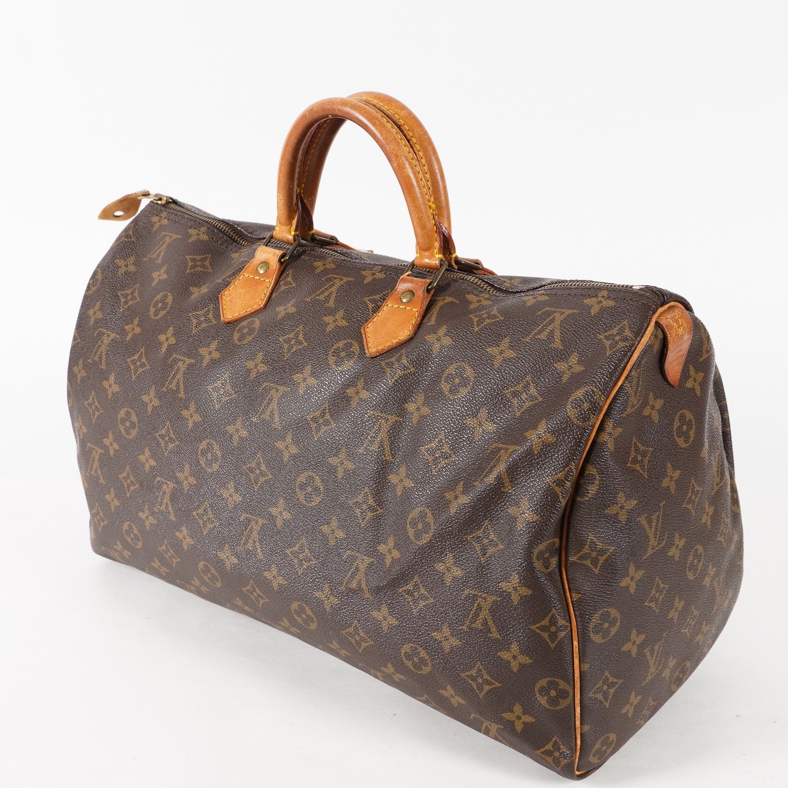 Authentic Louis Vuitton Monogram Speedy 40 Hand Boston Bag M41522 02E396050018