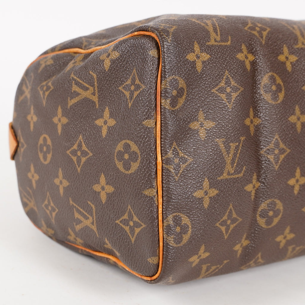 Authentic Louis Vuitton Monogram Speedy 25 Handbag vintage M41528 06E479092803