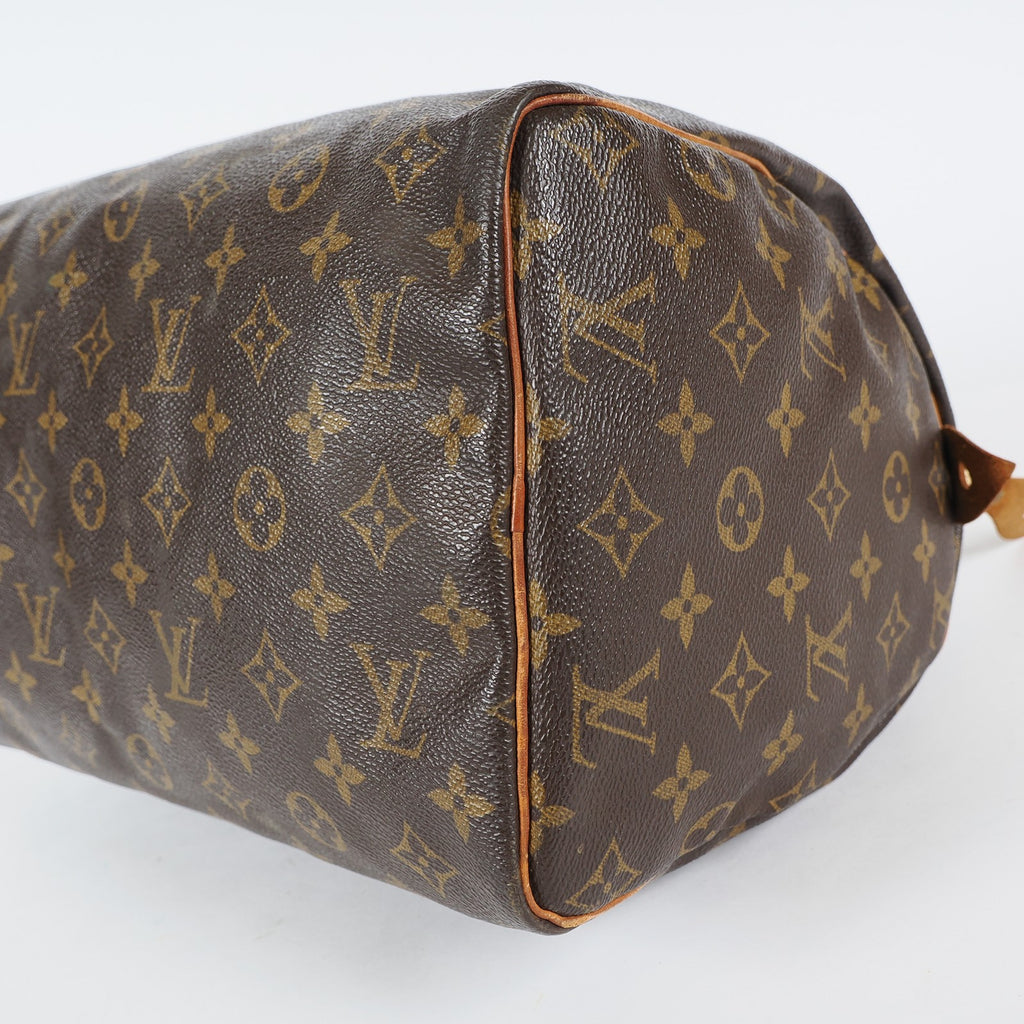 Authentic Louis Vuitton Monogram Speedy 30 M41526 Handbag vintage 04A126177607