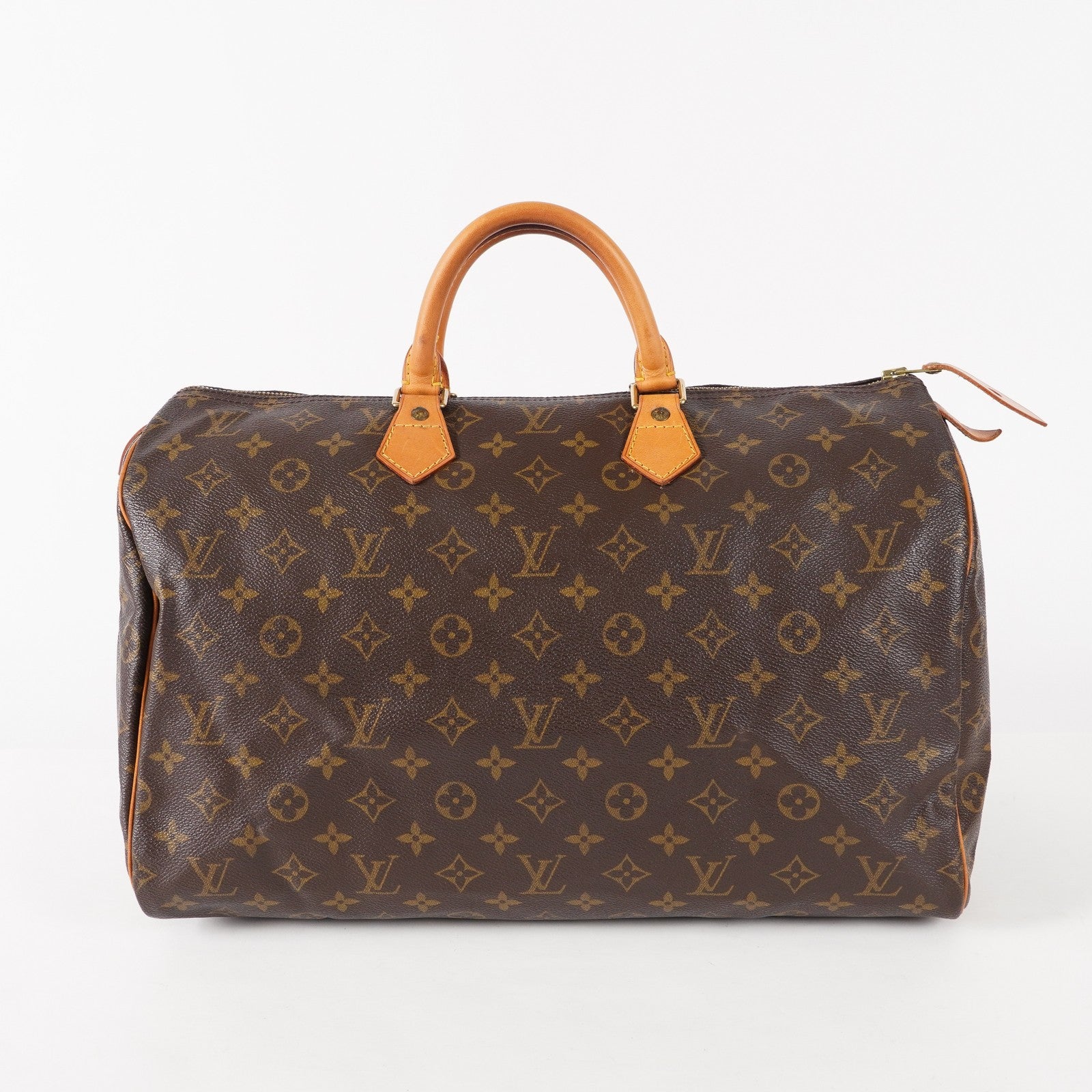 Authentic Louis Vuitton Monogram Speedy 40 Hand Boston Bag M41522 03E079020011