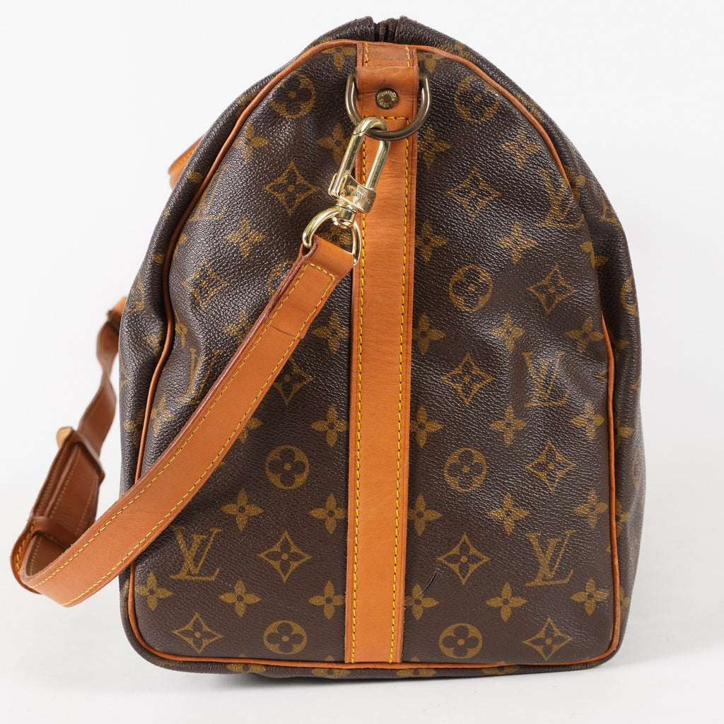 LOUIS VUITTON Monogram Keepall Bandouliere 50 Travel Bag M41416 03E539790011