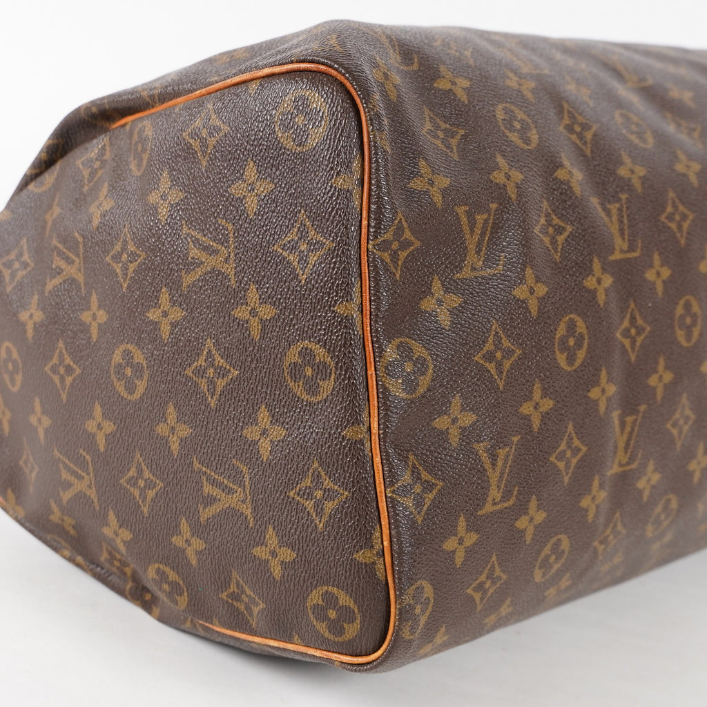 Authentic Louis Vuitton Monogram Speedy 40 Hand Boston Bag M41522 02E396050018