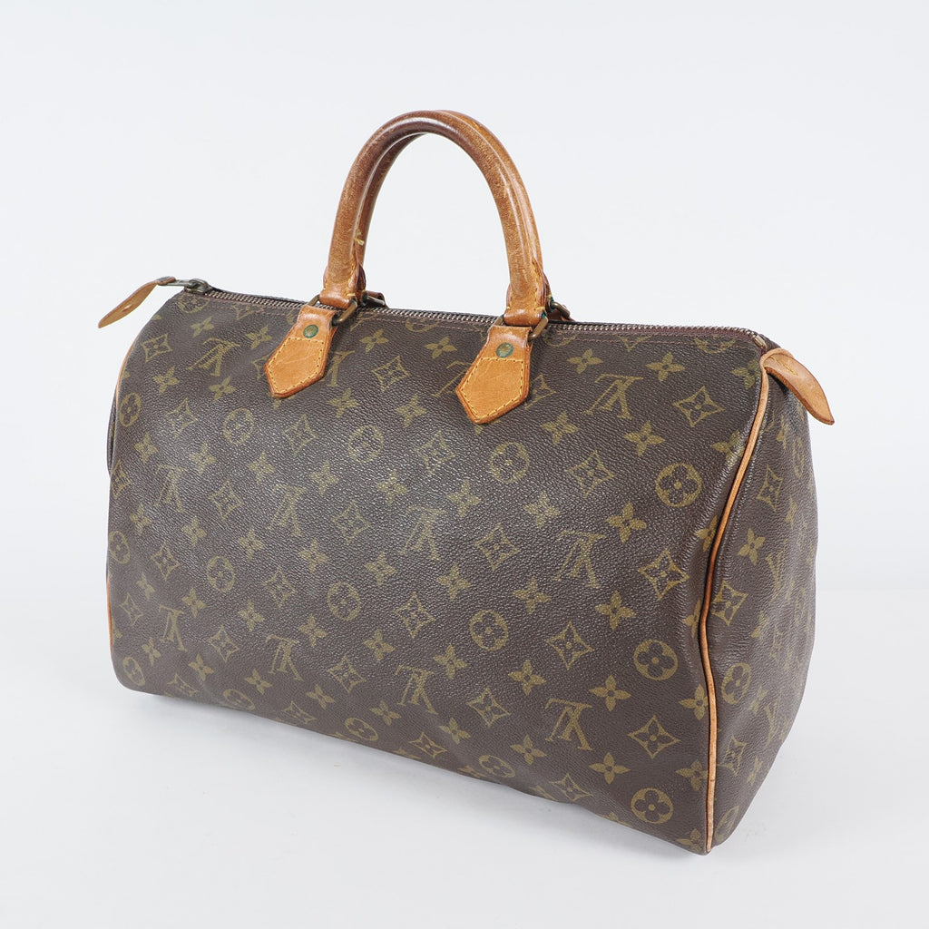 Authentic Louis Vuitton Monogram Speedy 35 M41524 Handbag vintage 04A275720007