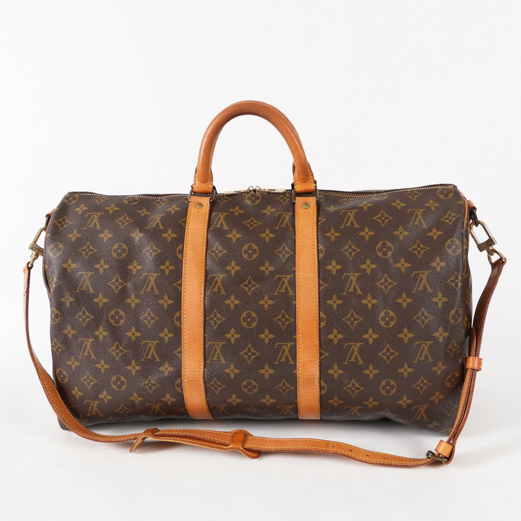 LOUIS VUITTON Monogram Keepall Bandouliere 50 Travel Bag M41416 03E539790011