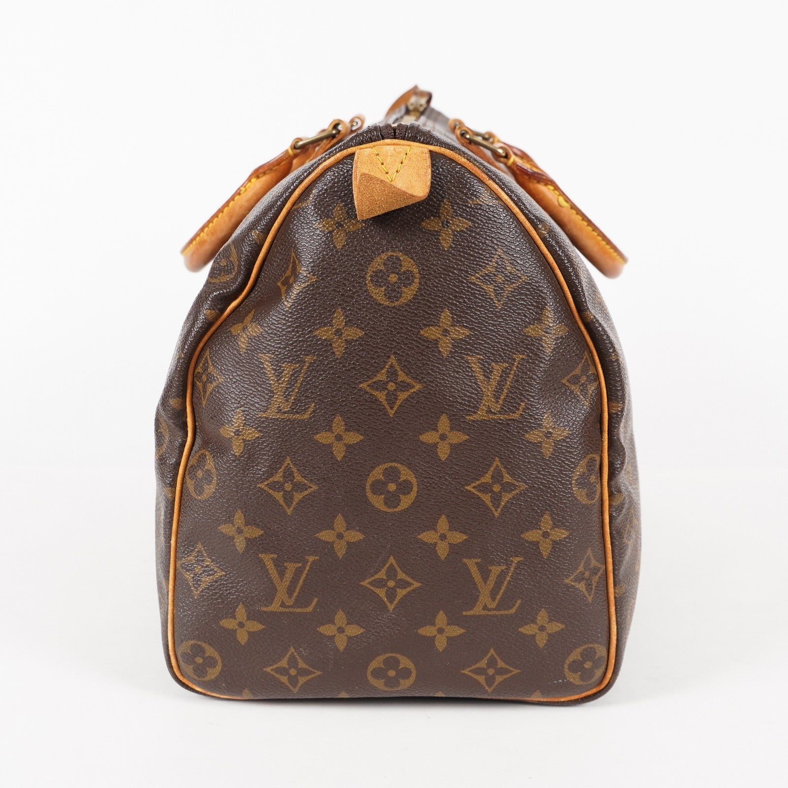 Authentic Louis Vuitton Monogram Speedy 35 M41524 vintage Handbag 05E186050013