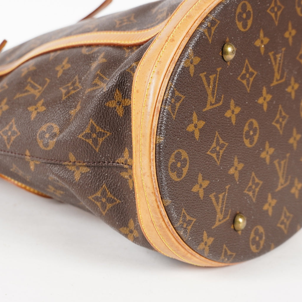 LOUIS VUITTON Monogram Bucket GM M42236 Shoulder Bag LV 05E143190013